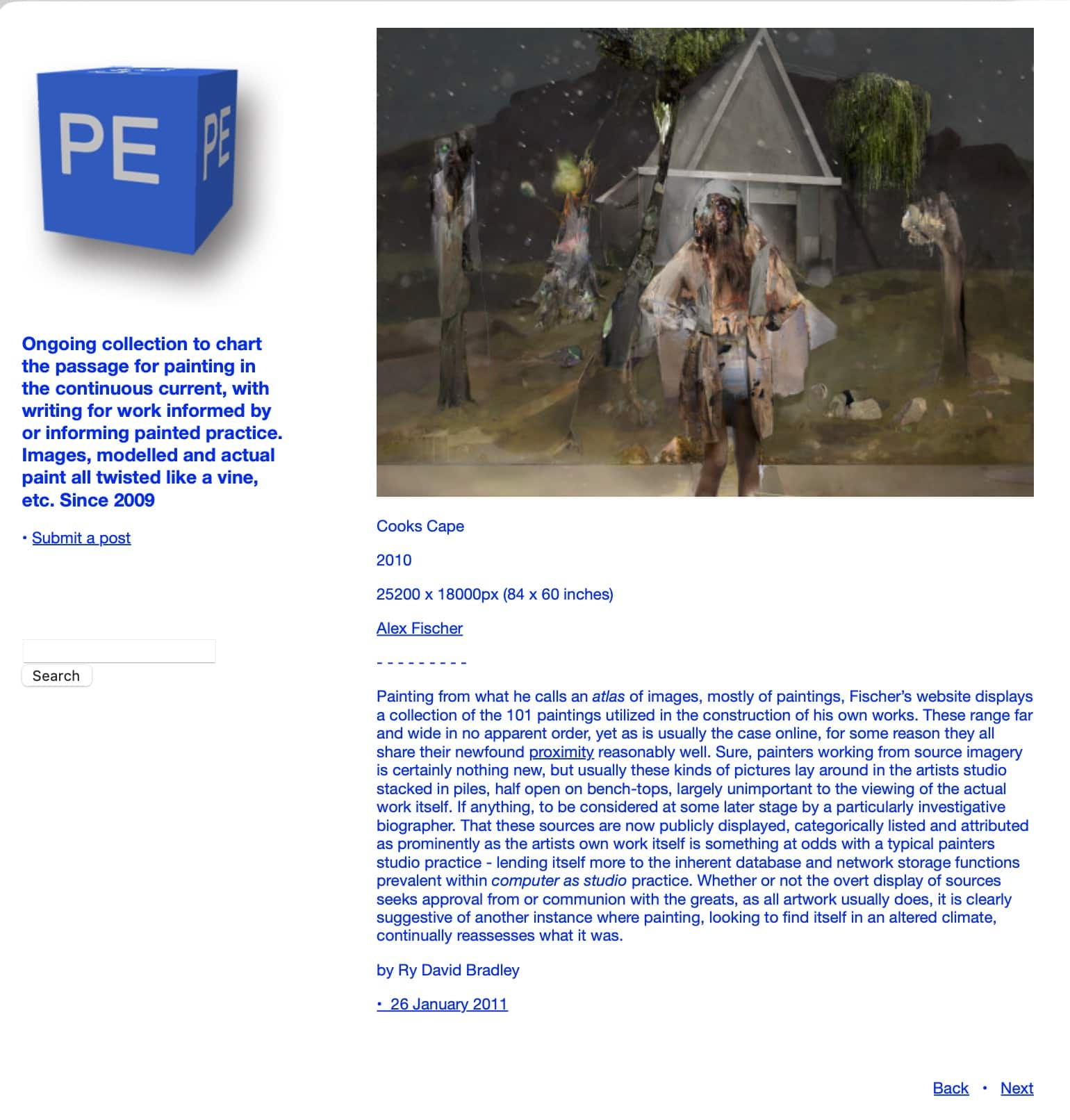 Painted ETC Alex Fischer Atlas — 2011